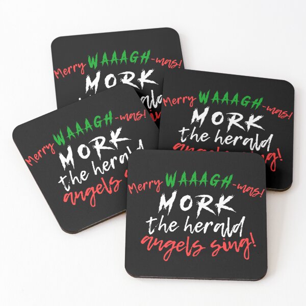 Item preview, Merry Waaagh-mas! Mork the herald angels sing! designed and sold by WarHaven.