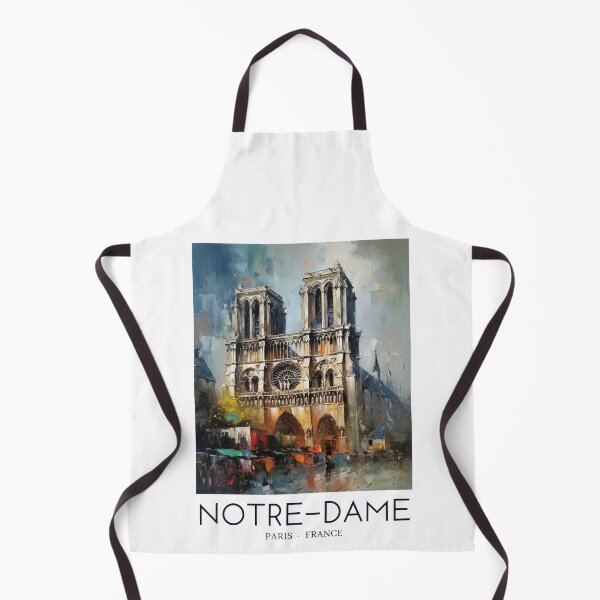 Item preview, A Painting of the Notre-Dame Cathedral in Paris - France designed and sold by StudioRedKoala.