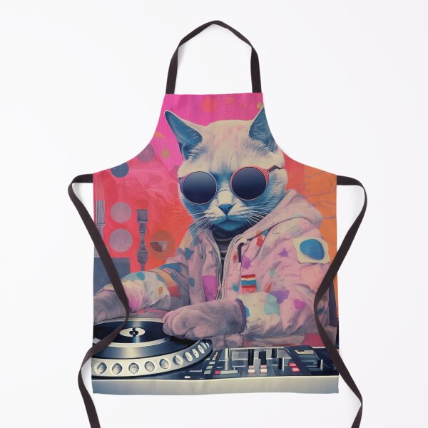 Item preview, Dj Cat Night Club House (rainbow Kitty) Heavy Breathing Rainbow Music designed and sold by ZedOhEe.