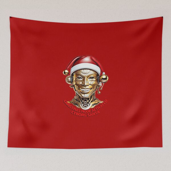 Item preview, CYBORG SANTA designed and sold by likbatonboot.