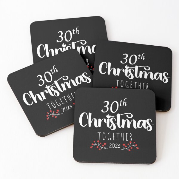 Item preview, Christmas Together 30 Years Gift designed and sold by CheekyChimpCo.