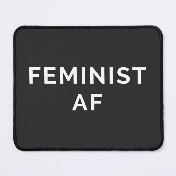 Item preview, Feminist AF Women Power Positive Female Quote designed and sold by quarantine81.