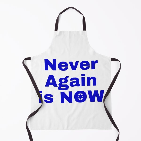 Item preview, Never Again is Now blue Support Israel designed and sold by NJGDesigns.