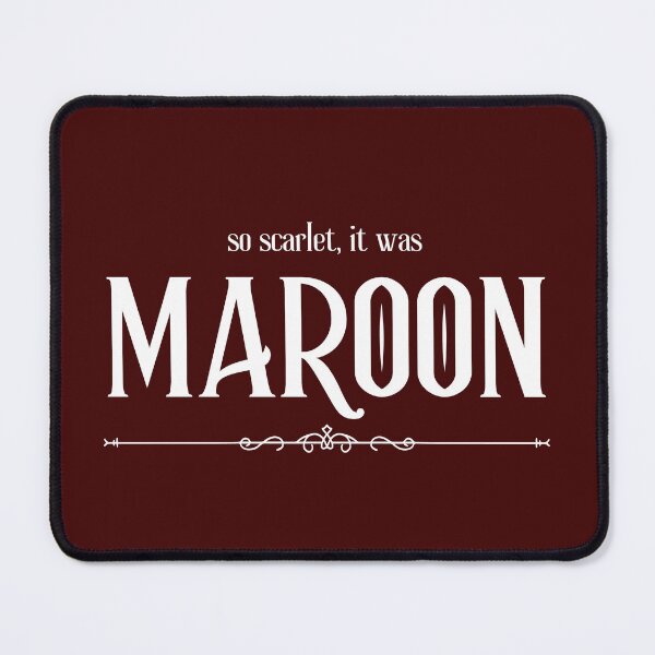 Item preview, Maroon designed and sold by Lyndsay Grimsley.