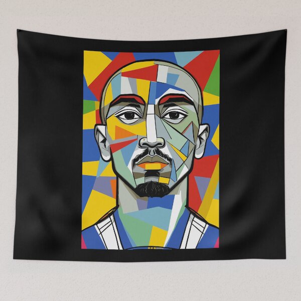 Item preview, Portrait of Rapper designed and sold by Ikibrai.