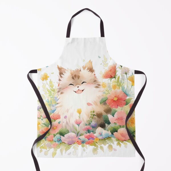 Item preview, Happy Cat Grinning on a Palette of Colors designed and sold by LittleLuvies.
