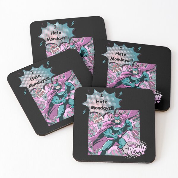 Item preview, I Hate Mondays Superhero Comic Style designed and sold by Journey-North.