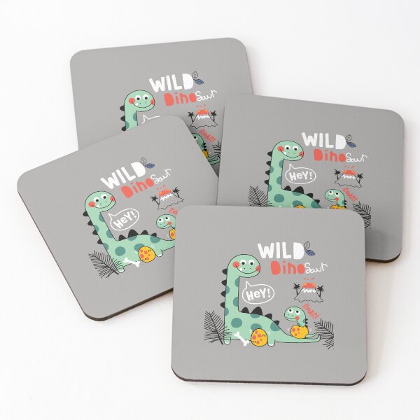 Item preview, wild dinosaur family, cartoon dinosaur family, dinosaur family designed and sold by GreyStanzione1.