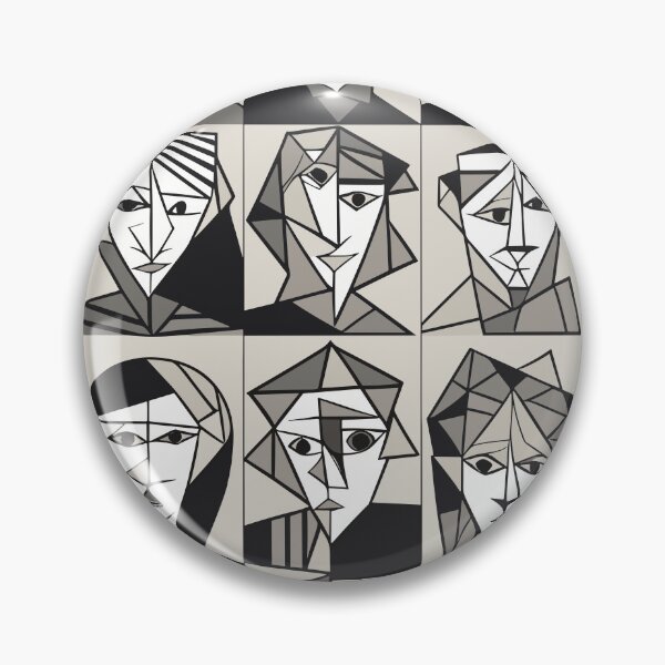 Item preview, Cubist Portraits designed and sold by Ikibrai.