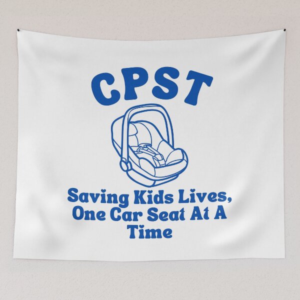 Item preview, CPST Child Passenger Safety Technician Saving Kids Lives designed and sold by CPSTDesigns.
