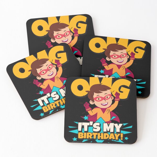 Item preview, OMG It is My Birthday Boy Superhero  designed and sold by StudioTVDinners.