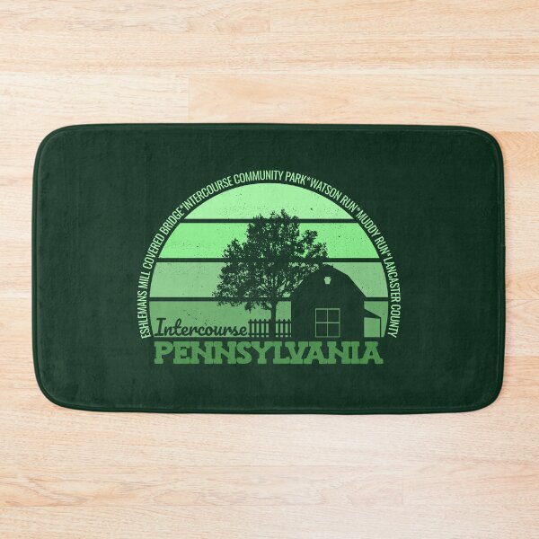 Item preview, Intercourse Pennsylvania Sunset Retro Vintage Local Pride Logo designed and sold by CRHPOD20.
