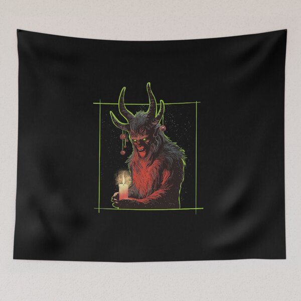 Item preview, Krampus Illustration designed and sold by Noodlebadger.