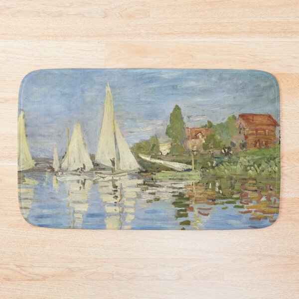 Artikelvorschau, Regatten in Argenteuil (1872) | Monet entworfen und verkauft von Oliveirallan.