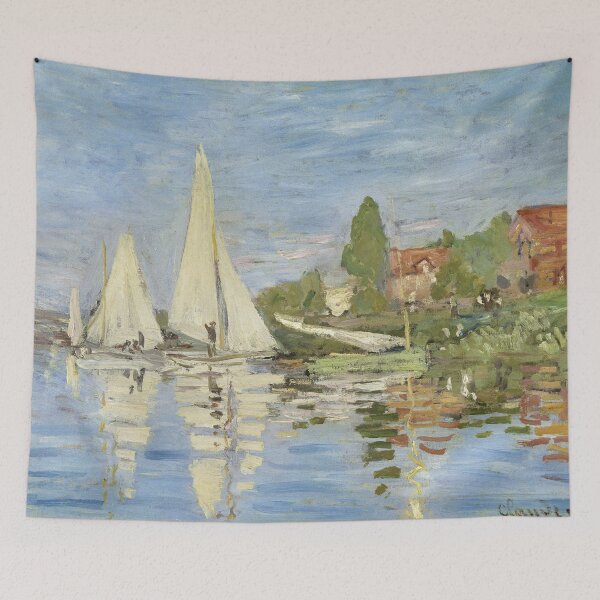 Item preview, Regattas at Argenteuil (1872) | Monet designed and sold by Oliveirallan.