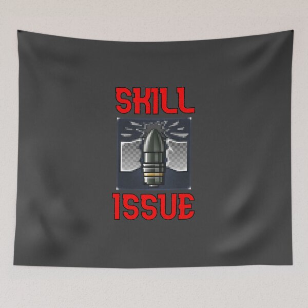 Item preview, Skill Issue (Solid AP) designed and sold by BarracksWear.