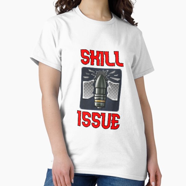 Item preview, Skill Issue (Solid AP) designed and sold by BarracksWear.