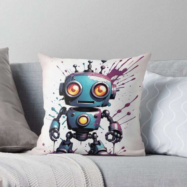 Item preview, Paint Splatter Robot designed and sold by Gabriela McDaniel.