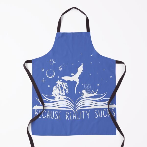 Item preview, Because Reality Sucks - for Book Lovers designed and sold by Revolocity Designs.