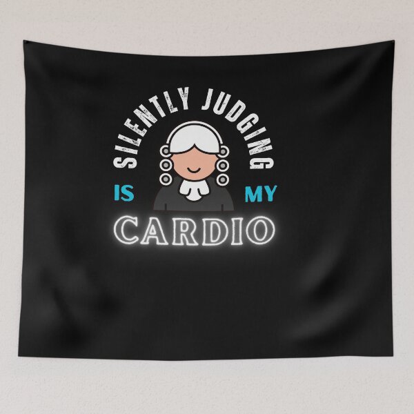 Item preview, Silently Judging Is My Cardio designed and sold by NopeStudio.