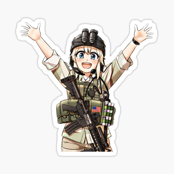 Anime, Operator-Chan Sticker