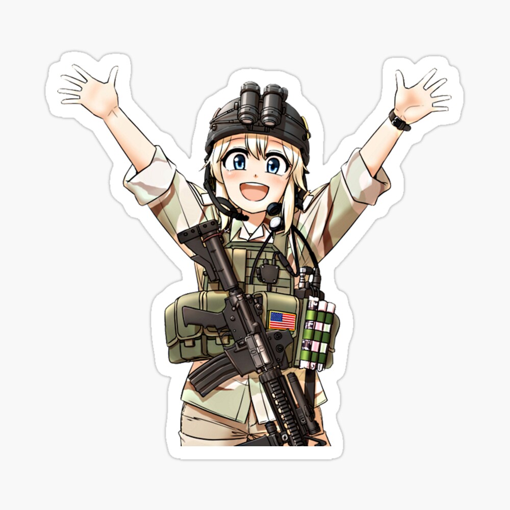 Operator oc operator oc (anime girl) gun twitter 4,867 - iFunny