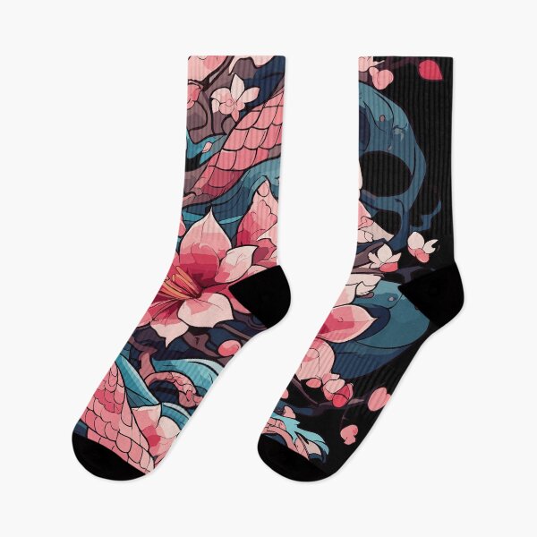 Item preview, Cherry Blossoms and Waves designed and sold by Ikibrai.