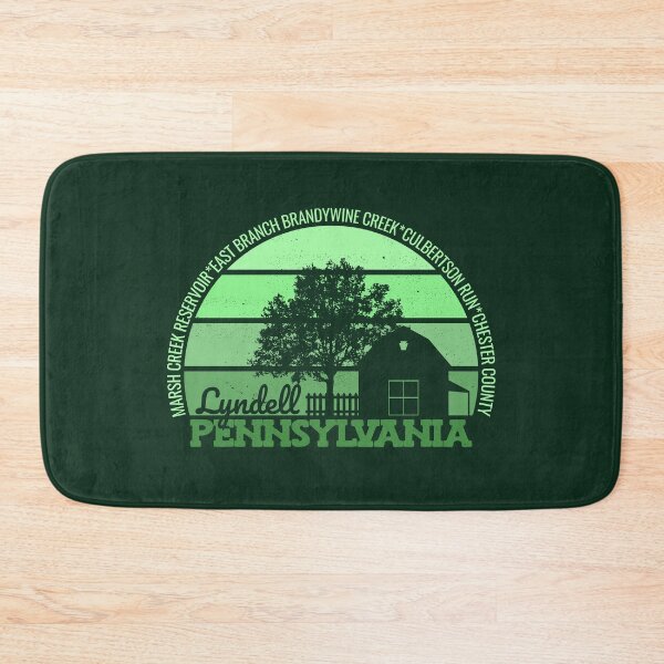 Item preview, Lyndell Pennsylvania Sunset Retro Vintage Local Pride Logo designed and sold by CRHPOD20.