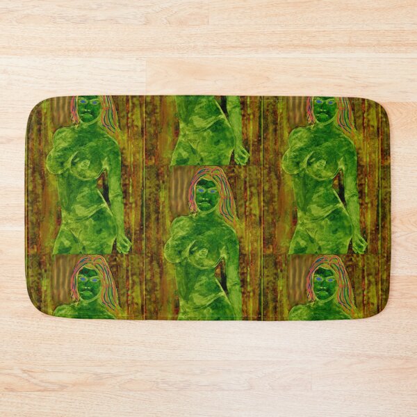 Item preview, Female nude, a composition in green designed and sold by pulchritude560.