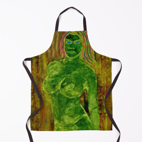 Item preview, Female nude, a composition in green designed and sold by pulchritude560.