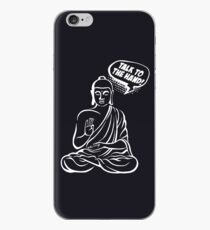 Talk to the hand! | Buddha Comics iPhone Case