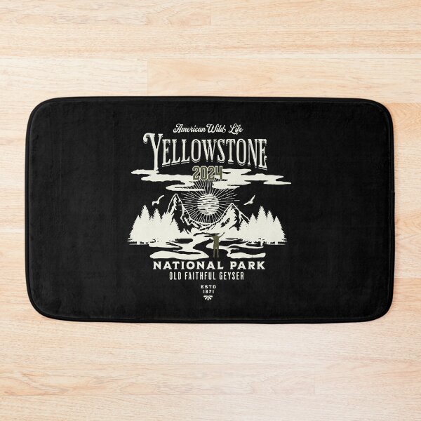 Item preview, Yellowstone National Park, Wyoming, Idaho, Montana designed and sold by CheekyChimpCo.