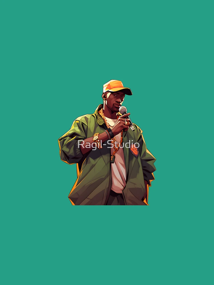 Thumbnail 4 of 4, iPhone Case, Rakim Rapper designed and sold by Ragil-Studio.