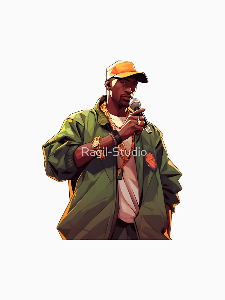 Thumbnail 6 of 6, Pullover Hoodie, Rakim Rapper designed and sold by Ragil-Studio.