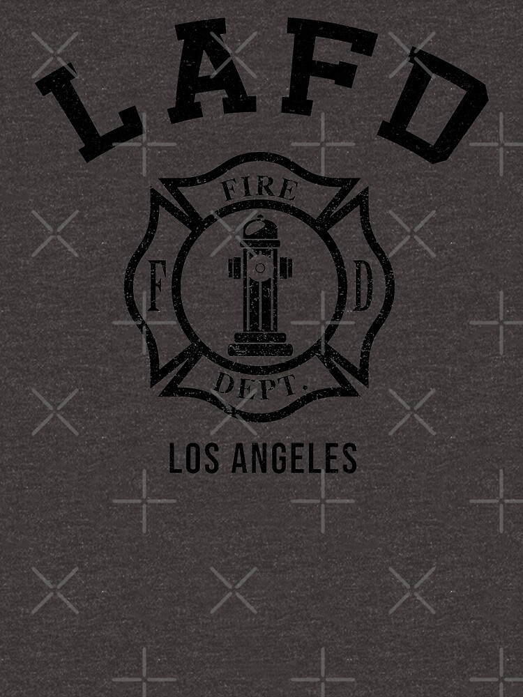 "LAFD Firefighter" T-shirt by corbrand | Redbubble