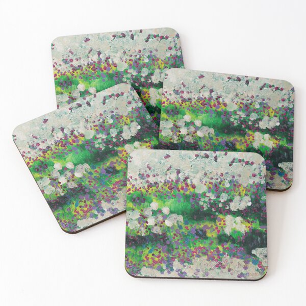 Item preview, Serenity Field, full bloom in summertime designed and sold by fuchsartist.