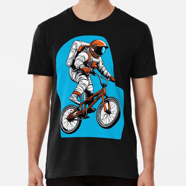 Item preview, BMX Athlete Astronaut  designed and sold by PrintyArts.