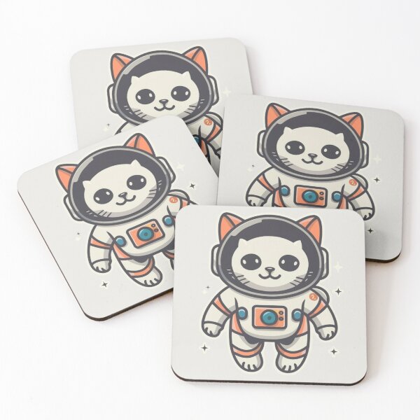 Item preview, Cute Space Kitty designed and sold by CraftedRealm.