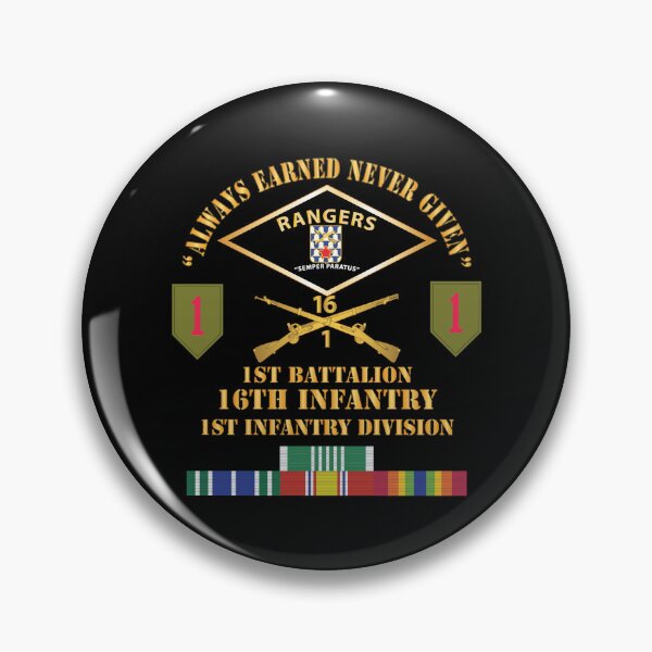 Artikelvorschau, Armee – Immer verdient, nie gegeben – Tierarzt mit 1. Bn. 16. Infanterie – 1. ID mit SPECIAL SVC X 300 entworfen und verkauft von Military Insignia Products.