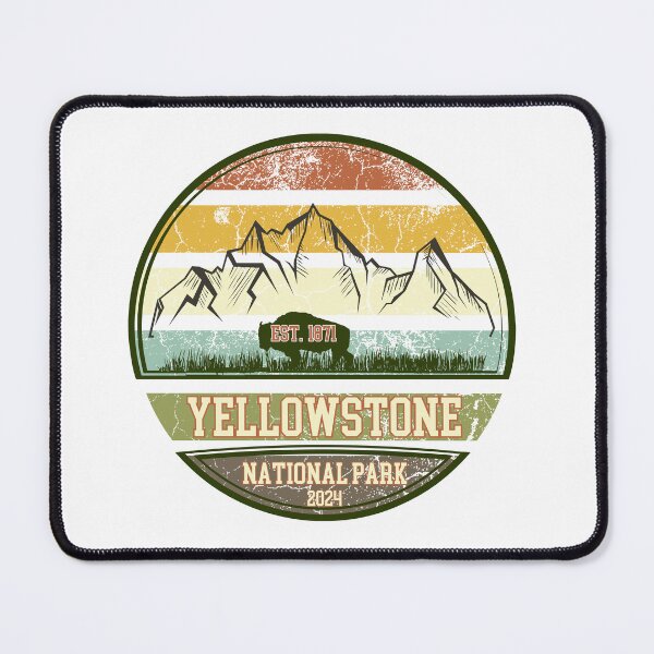 Item preview, Yellowstone National Park, wild life designed and sold by CheekyChimpCo.