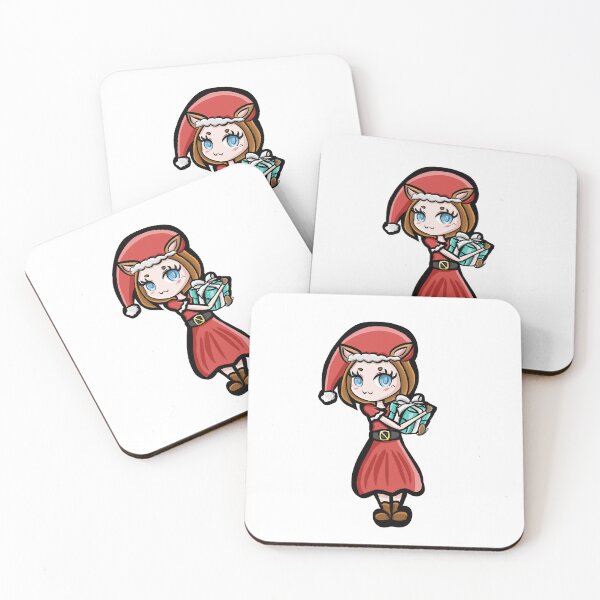 Item preview, Merry Christmas kawaii girl designed and sold by Rabisquinha.