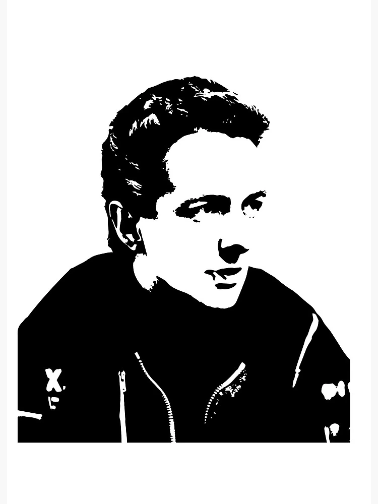 Joe strummer the clash acrylic selling on canvas