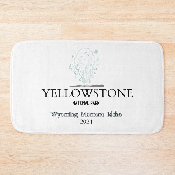 Item preview, Yellowstone National Park, Geysers designed and sold by CheekyChimpCo.