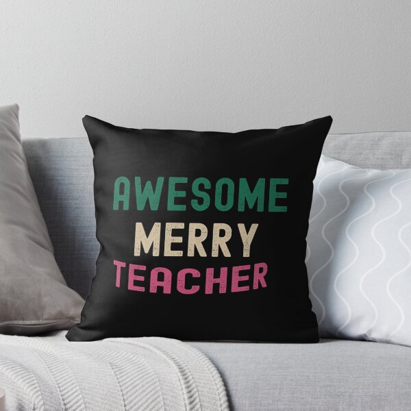 Item preview, Awesome Merry Teacher designed and sold by Designfs.