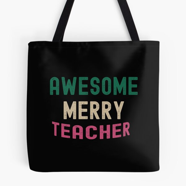Item preview, Awesome Merry Teacher designed and sold by Designfs.