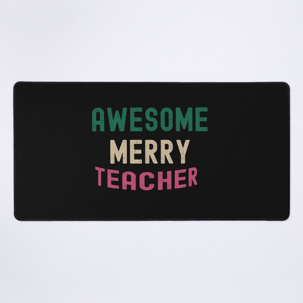 Item preview, Awesome Merry Teacher designed and sold by Designfs.