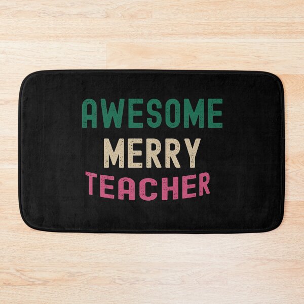 Item preview, Awesome Merry Teacher designed and sold by Designfs.
