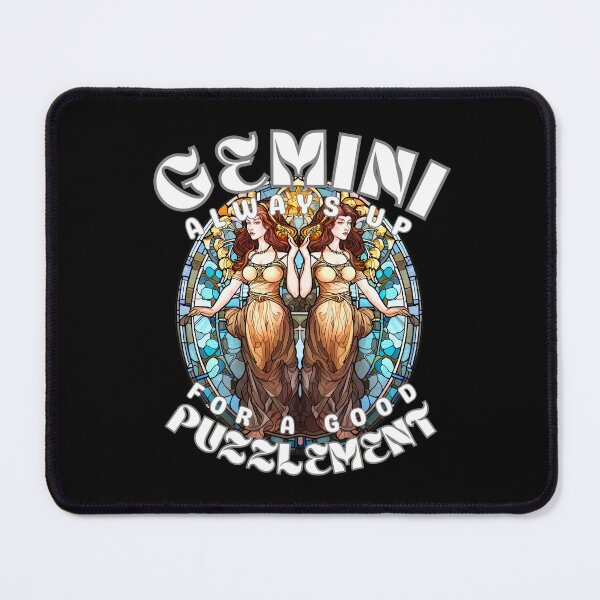 Item preview, Gemini: Always Up For A Good Puzzlement designed and sold by ZodiacWonders.