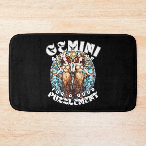 Item preview, Gemini: Always Up For A Good Puzzlement designed and sold by ZodiacWonders.