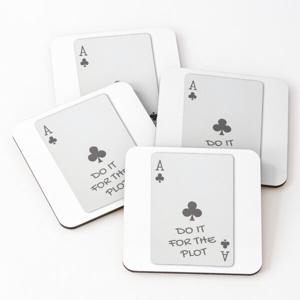 Item preview, Preppy Good For The Plot Playing Card designed and sold by clmstudio.